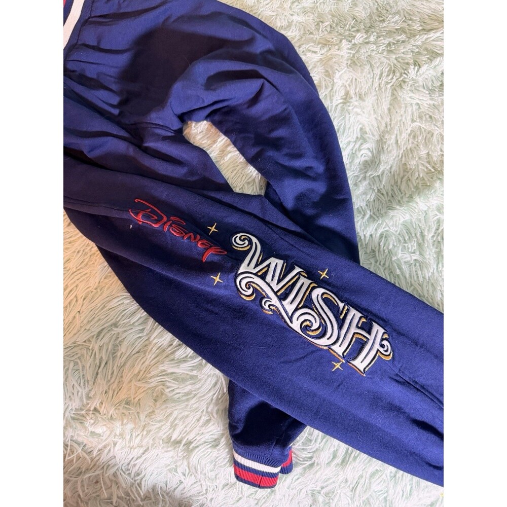 DCL Disney Cruise Line Wish Adult Polyester Blend Sweatpants Blue XS